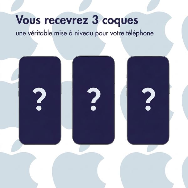Mystery Box 3 | Trois coques de téléphone Apple iPhone 13 Pro Max - Apple Original