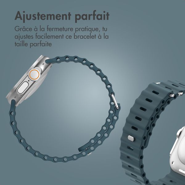Accezz Bracelet Ocean Apple Watch | 44/45/46/49 mm - Abyss Blue