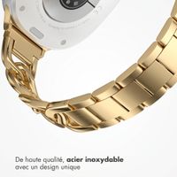 Selencia Bracelet Chain Samsung Galaxy Watch 9 (40/44mm) / Watch 8 (40/44mm) / Classic (46mm) - Doré