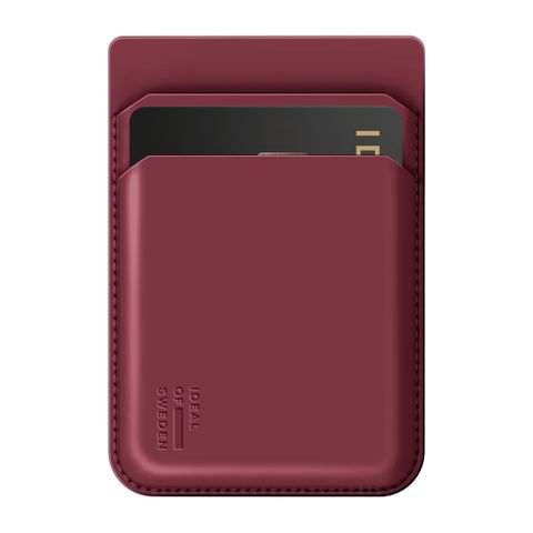 iDeal of Sweden MagSafe Porte-cartes magnétique - Porte-cartes - Fine Wine