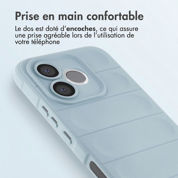 imoshion EasyGrip Backcover Honor 600 Lite - Bleu clair