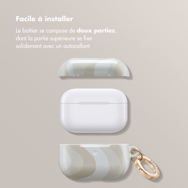 Selencia Coque Vivid  Apple Airpods Pro - Desert Waves Beige