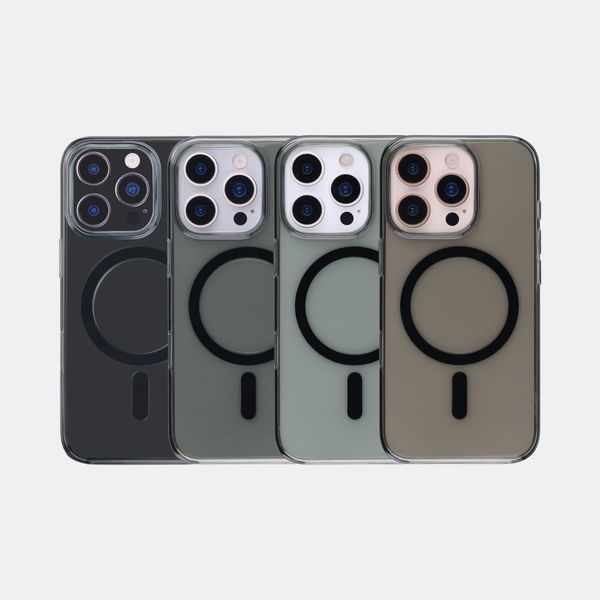 Accezz Lite coque arrière avec MagSafe Apple iPhone 16 Pro - Smokey Clear