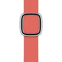Apple Bracelet Leather Band Modern Buckle Apple Watch | 38/40/41/42 mm - Taille S - Pink Citrus
