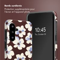 Selencia Coque arrière Vivid Samsung Galaxy A17 (5G) / (4G) - Choco Flower Pop