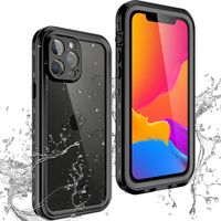 Redpepper Coque imperméable Dot Plus Apple iPhone 13 Pro Max - Noir