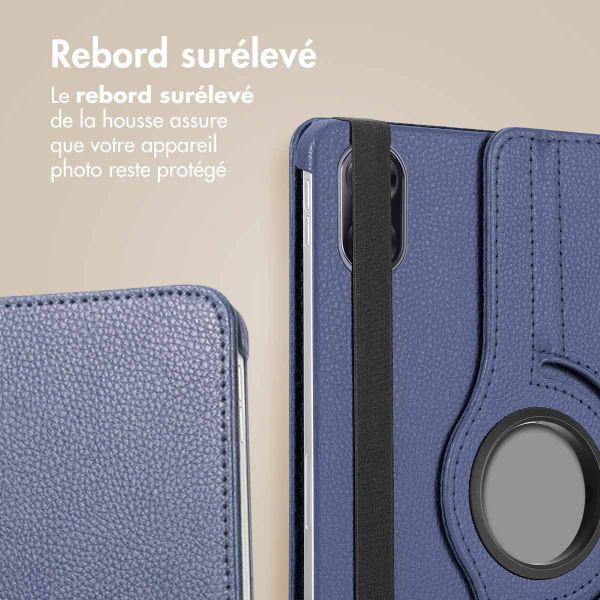 imoshion Coque tablette rotatif à 360° Honor Pad X9 - Bleu foncé