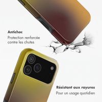 Selencia Coque arrière Vivid Apple iPhone 17 Pro - Gradient Olive Dust