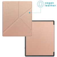 imoshion Étui de liseuse portefeuille Pliable Kobo Elipsa 2E - Rose Doré