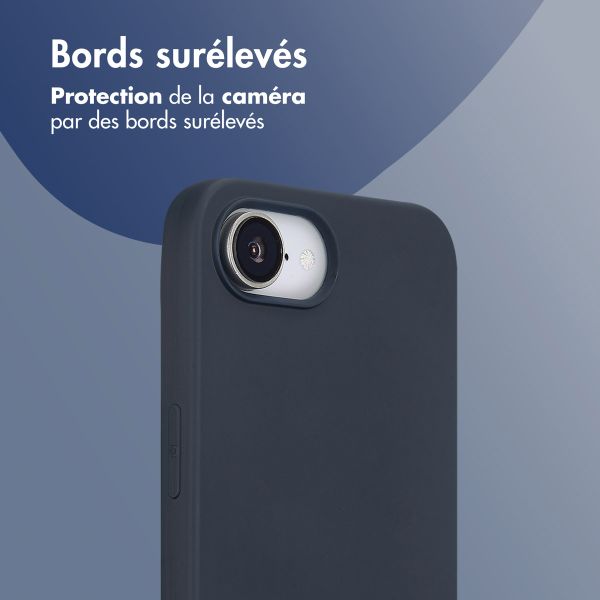 imoshion Coque Couleur Apple iPhone 17e / 16e - Bleu foncé