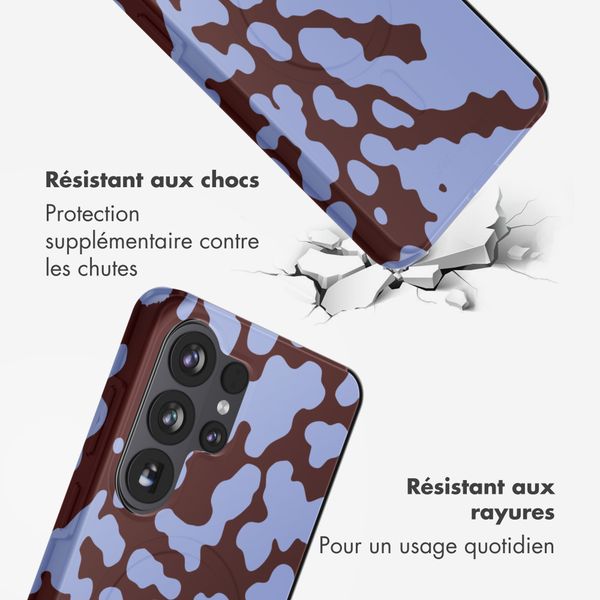 Selencia Coque arrière Vivid avec MagSafe Samsung Galaxy S26 Ultra - Moo'd Lavender Glow