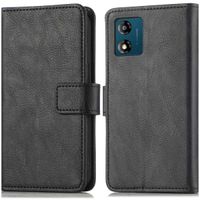 imoshion Étui de télephone portefeuille de luxe Motorola Moto E13 - Noir