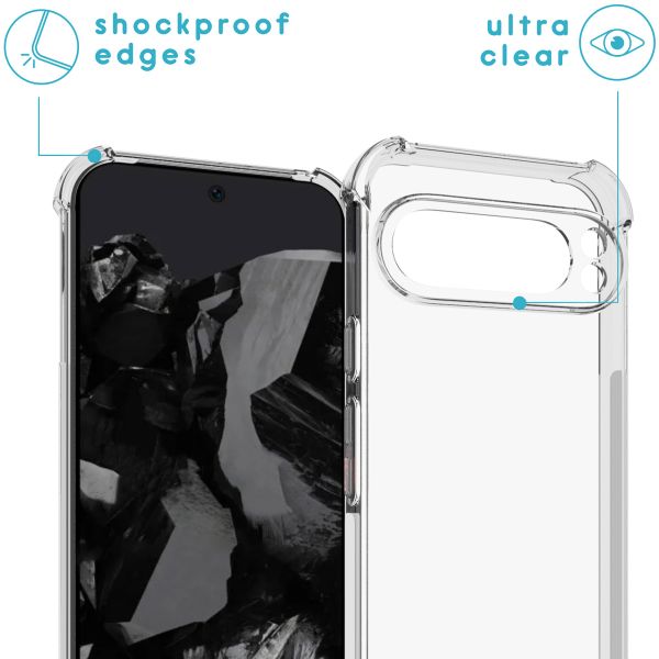 imoshion Coque arrière transparente avec cordon Google Pixel 9 Pro XL - Vert