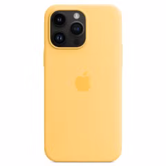 Apple Coque en silicone MagSafe Apple iPhone 14 Pro Max - Sunglow