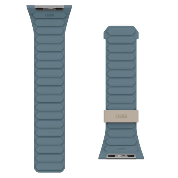 UAG Bracelet Pathfinder réversible en silicone Apple Watch | 44/45/46/49 mm - Dune/Cloud Blue