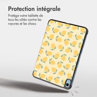 imoshion Coque tablette Design Trifold Apple iPad 11 (2025) 11 pouces A16 / iPad 10 (2022) 10.9 pouces - Citrus Dream