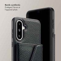 Selencia Coque de télephone Sera avec cordon et porte-cartes enveloppe Samsung Galaxy A36 / A56 - Noir
