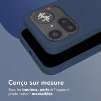 imoshion Coque Couleur Nothing Phone (4a) Pro - Bleu foncé