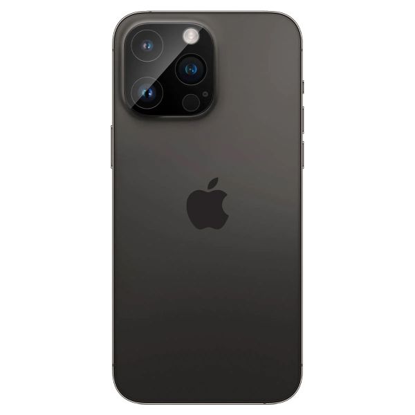 Spigen Optik Lens Protector - Protection complète de la caméra (lot de 2) Apple iPhone 14 Pro / 14 Pro Max - Noir