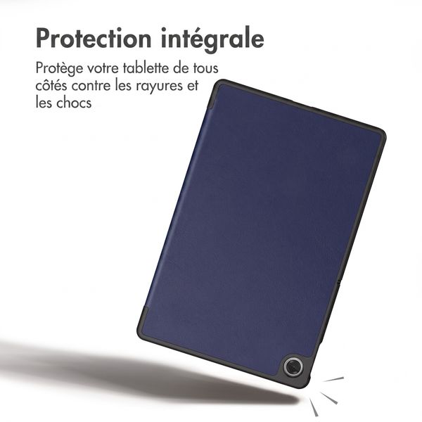 imoshion Coque tablette Trifold Lenovo Tab (2025) - Bleu foncé