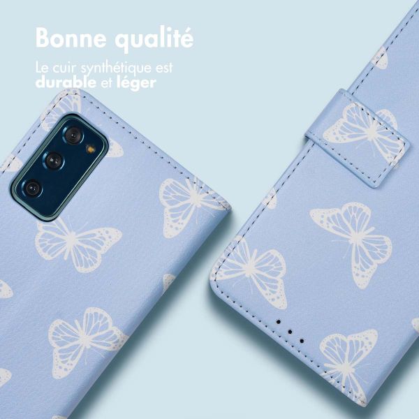 imoshion Étui de télephone portefeuille Design Samsung Galaxy S20 FE - Butterfly