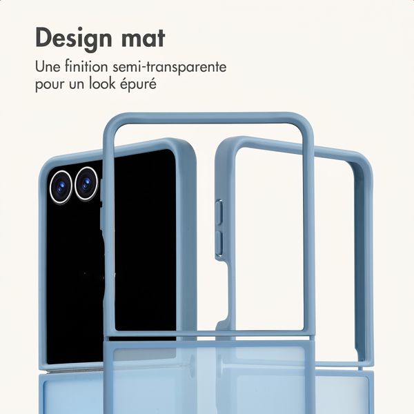 imoshion Coque Color Guard Samsung Galaxy Z Flip 8 - Bleu clair