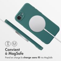 imoshion Coque Couleur avec MagSafe Apple iPhone 17e / 16e - Vert foncé