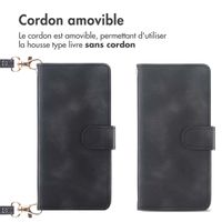 imoshion Etui de télephone portefeuille avec cordon Samsung Galaxy S25 FE - Noir