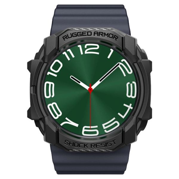 Spigen Coque Rugged Armor™ Samsung Galaxy Watch Ultra (2024/2025) - Matte Black