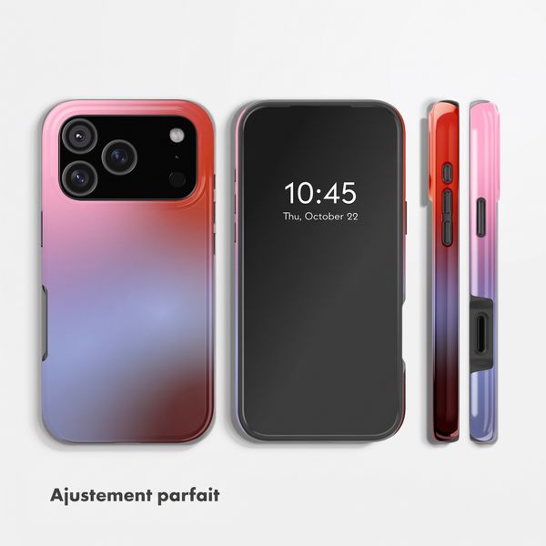 Selencia Coque arrière Vivid Apple iPhone 17 Pro - Gradient Soft Blush