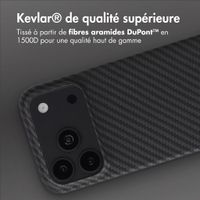 Accezz Coque Kevlar® MagSafe Apple iPhone 18 Pro Max / 17 Pro Max - Noir