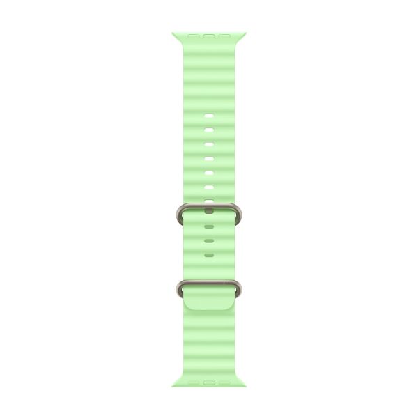 Apple Bracelet Ocean Apple Watch | 44/45/46/49 mm - Neon / Green Natural Titanium