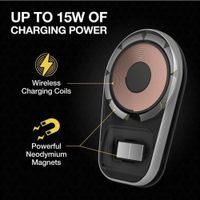 Scosche MagicMount™ Pro Charge5 Support Téléphone Voiture - Tableau de bord / Pare-brise
