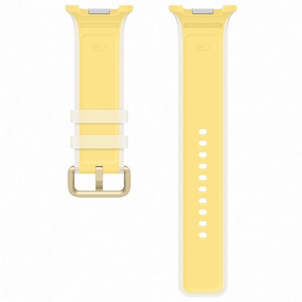 Samsung Original Misty Band Samsung Galaxy Watch 9 (40/44mm) / Watch 8 (40/44mm) / Classic (46mm) - Taille M/L - Jaune