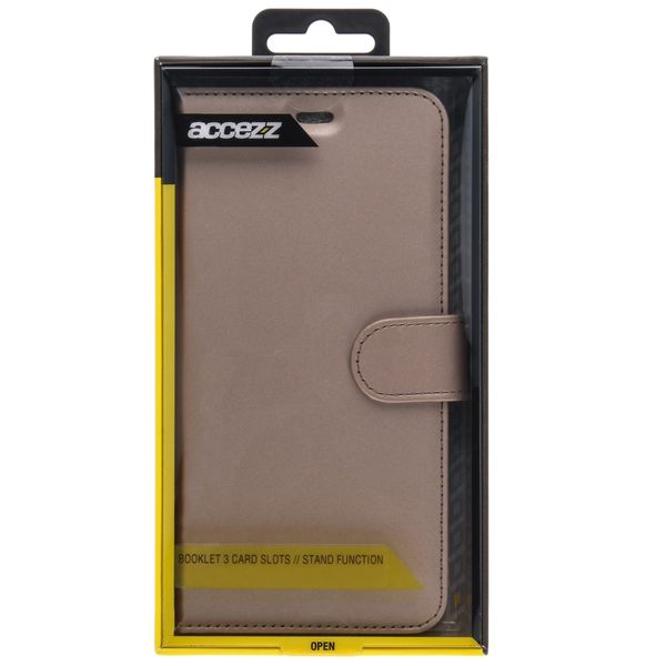 Accezz Étui de télephone Wallet Apple iPhone Xs Max - Doré