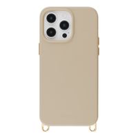 Selencia Coque arrière Rivièra avec MagSafe avec crochets amovibles Apple iPhone 14 Pro - Milky Latte