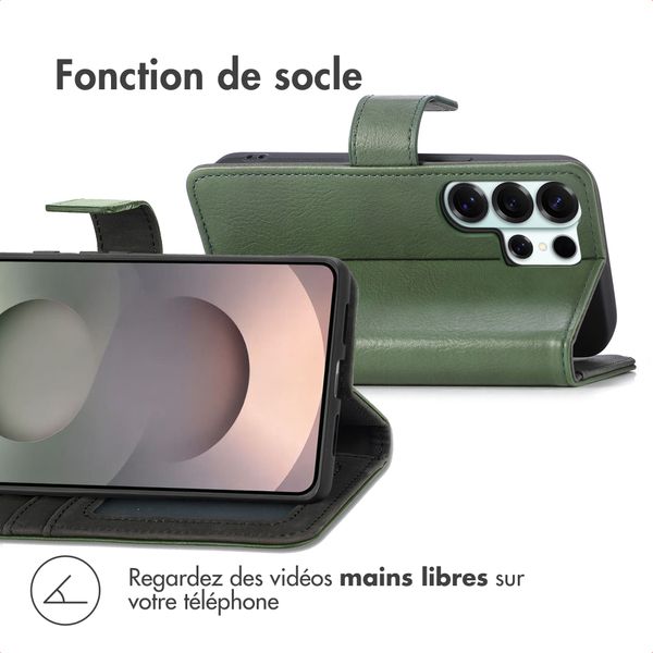 imoshion Étui de télephone portefeuille de luxe Samsung Galaxy S26 Ultra - Vert