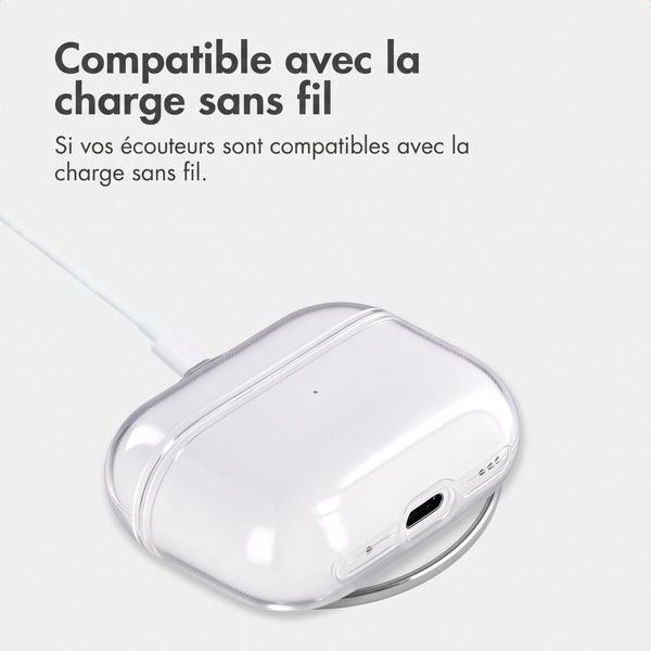 imoshion Coque souple Clear Apple AirPods Pro 2 - Transparent