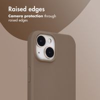 imoshion Coque Couleur Apple iPhone 15 - Marron