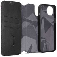 Decoded Portefeuille détachable 2 en 1 en cuir Apple iPhone 15 Plus - Noir