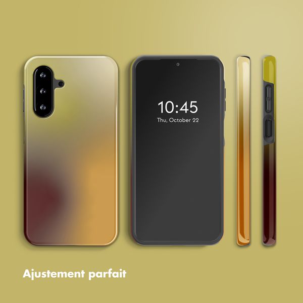 Selencia Coque arrière Vivid Samsung Galaxy A17 (5G) / (4G) - Gradient Olive Dust