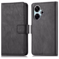 imoshion Étui de télephone portefeuille de luxe Xiaomi Redmi 13 4G - Noir