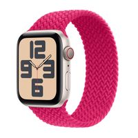 Apple Bracelet Solo tressé Apple Watch | 38/40/41/42 mm - Taille 5 - Raspberry