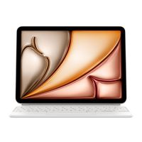 Apple Magic Keyboard Apple iPad Air 11 pouces (2026) M4 / (2025) M3 / (2024) M2 / Air 5 (2022) / Air 4 (2020) / Pro 11 (2018/2020/2021/2022) - QWERTY / INT - Blanc