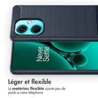 imoshion Coque Brushed OnePlus Nord CE 3 - Bleu foncé