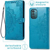 imoshion Etui de télephone Mandala Nokia G11 / G21 - Turquoise