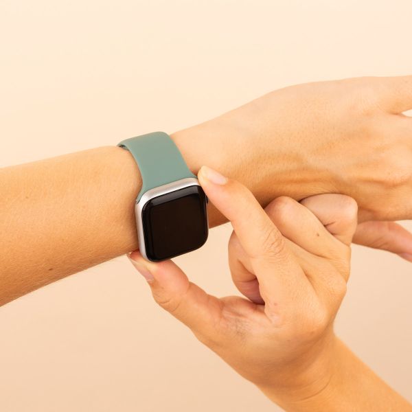 imoshion Bracelet en silicone⁺ Apple Watch | 38/40/41/42 mm - Taille S/M - Pine