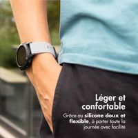 imoshion Bracelet QuickFit® en silicone  - Connexion Garmin 26 mm - Gris