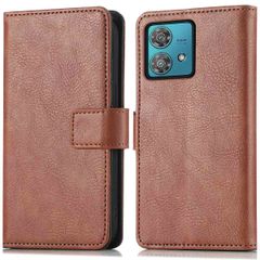 imoshion Étui de télephone portefeuille de luxe Motorola Moto G84 - Marron