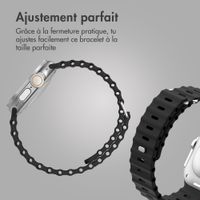 Accezz Bracelet Ocean Apple Watch | 44/45/46/49 mm - Noir